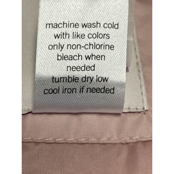 SO Quilted Barn Jacket/Coat Sz Girls 4/5 Lt Pink lightweight pockets snap zipper - Picture 14 of 14